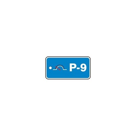 Accuform Danger, HS-Laminate, 3-1/4 in Width, 0.1 in Height, , 5 PK TDF709XVM